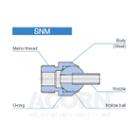 SNM 20-70, IKO, Super Flexible Nozzl - Screw fitting type.