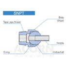 SNPT 3/8-30, IKO, Super Flexible Nozzl - Screw fitting type.