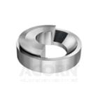 INA Axial spherical plain bearing, maintenance-free, DIN ISO 12240-3, shaft location washer curved surface with hard chromium coating, open design