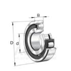 20222-K-MB-C3,  FAG,  Single Row Barrel Roller Bearing