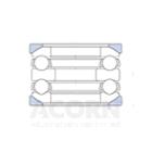 Double-direction-thrust-bearings-with-angular-seat