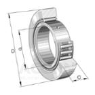 Yoke type track roller