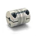 MWC25-9-7-A,  Ruland,  Aluminium clamp style four beam coupling