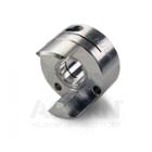 JCC16-8-A,  Ruland,  Backlash-free jaw coupling hub,  clamp style with keyway