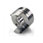 Backlash-free jaw coupling hub, clamp style with keyway	Imperial