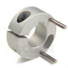 Ruland Controlflex coupling hub with a keyway, four-piece design