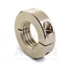 One-piece shaft collar, Threaded, Stainless steel (303)