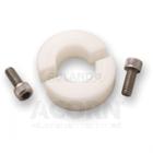Ruland 2-piece plastic clamping style shaft collar
