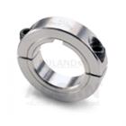Two-piece shaft collar with keyway