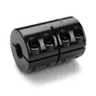 MCLX-20-20-F,  Ruland,  One-piece steel rigid coupling,  Black Oxide