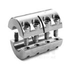 MSPX-12-12-SS,  Ruland,  Two-piece stainless steel rigid coupling