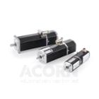 BLDC motor with brake and integrated controller