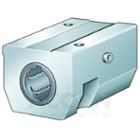 Linear ball bearing and housing unit; sealed, greased, with relubrication facility