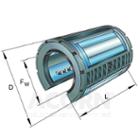 INA Linear ball bearing KSO heavy load range, open design