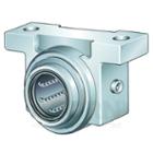 Linear plain bearing and housing unit
