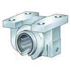 Linear plain bearing and housing unit