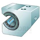 Linear plain bearing and housing unit