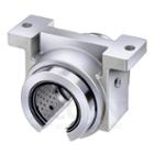 Linear plain bearing and housing unit