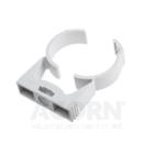 White Mounting Clamp for use with LAGD Series Lubricator (d=50mm)