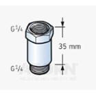 LAPE 35,  SKF,  35mm Connector Extension for use with LAGD Series Lubricator,  TLMR Series Lubricator,  TLSD Series Lubricator.