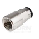 LAPF F1/4,  SKF,  Female 1/4" Tube Connector for use with LAGD Series Lubricator,  TLSD Series Lubricator.