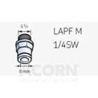 SKF Tube connection, male 1/4