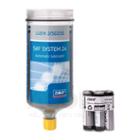 SKF System 24 automatic lubricator canister with batteries and filled with 250ml of LGEM 2 high viscosity grease