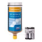 SKF System 24 automatic lubricator canister with batteries and filled with 250ml of LGHB 2 EP high viscosity, high temperature grease