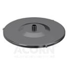 Dust cover, steel, powder coated