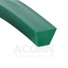 EAGLE GREEN89V Non reinforced green solid extruded vee belting