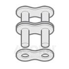 100A2S107,  Renold,  Roller Chain Riveting Pin Link - Press Fit (ANSI)