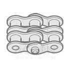 06B-2-2POL,  Tsubaki,  Roller Chain Outer Link (Two Pitch)