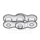 10B-1-2POL,  Tsubaki,  Roller Chain Outer Link (Two Pitch)