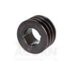 3 Groove tapered bore v pulley
