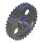 PHS 16B-3C57,  SKF,  Pilot Bore Sprocket