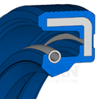 28X42.5X8-BA-902,  Freudenberg Sealing Technologies,  Radial Shaft Seal - Simmerring®