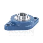 Timken hygienic Blue 2-Bolt flanged with Food Grade Grease