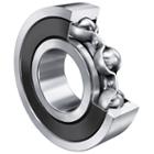 FAG Single Row Deep Groove Ball Bearing, Steel Cage, Seals on both sides