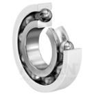 FAG Single Row Deep Groove Ball Bearing, Steel Cage, Electrically Insulated