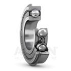SKF Single row deep groove ball bearing, with snap ring groove and shields on both sides