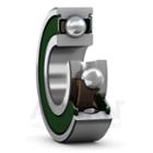 SKF Deep groove ball bearing with polymer cage, seals on both sides