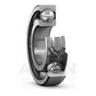 SKF deep groove ball bearing with shield on one side