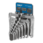 Full set of 8 TMMR F pullers on puller stand with nose piece.