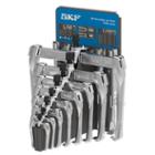 SKF Full set of 8 TMMR F pullers on puller stand with 4 long arms and nose piece
