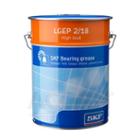 18 kilogram tub of SKF LGEP2 extreme pressure grease